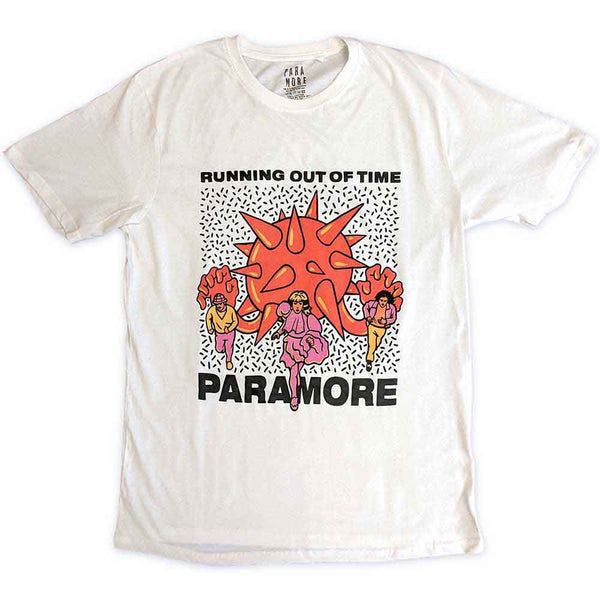 Paramore Unisex T-Shirt: Running Out Of Time (Medium)