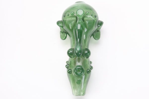 Face Of Destiny Hand Pipes - Green