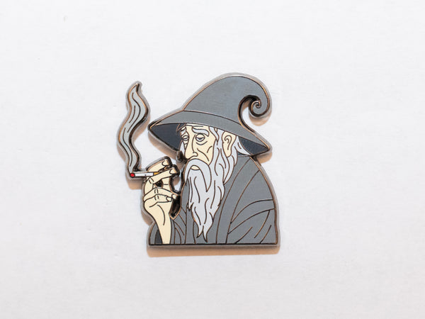 Wonder Relics- Smoking Wizard Pin