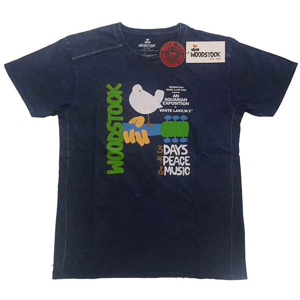 Woodstock Unisex T-Shirt: Poster (Medium)
