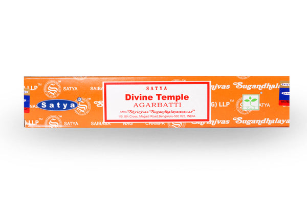 Divine Temple incense creates an atmosphere of peace and spiritual renewal, perfect for meditation or religious ceremonies. Experience the rich, heady aroma and transport yourself to a place of inner peace and harmony.