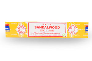 Sandalwood Incense is a luxurious blend of the finest sandalwood from India. Whether you're seeking inner peace during meditation or simply looking to create a relaxing environment at home, Sandalwood Incense is the perfect choice as this incense has been used for thousands of years for its meditative benefits.