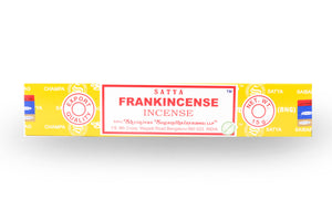 A timeless blend herbs and spices that dates back thousands of years.  Frankincense has been used for centuries in religious ceremonies and meditation practices, and its warm, earthy aroma will help you tap into your inner wisdom and find a sense of grounding. Use Frankincense Incense to deepen your connection to life and promote a sense of inner peace.