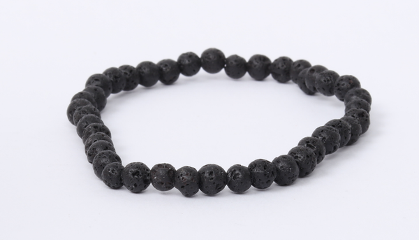 Lava Stone Bracelet 4mm