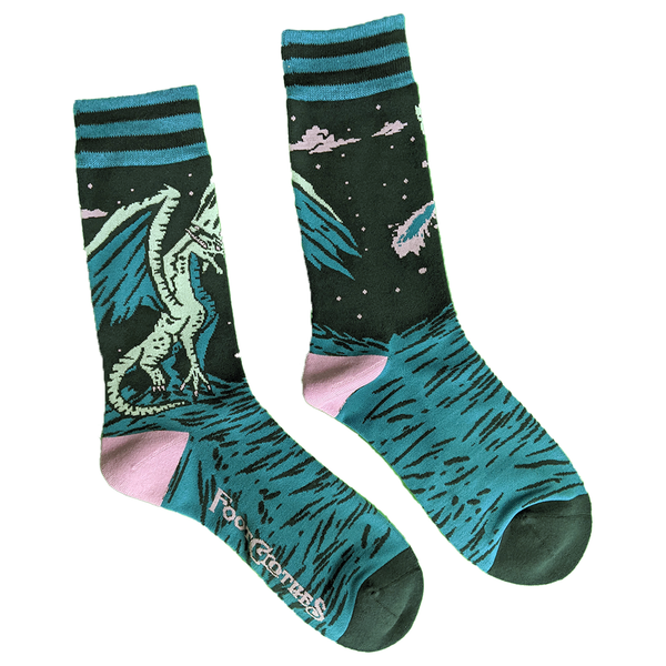Evil AF Dragon Socks