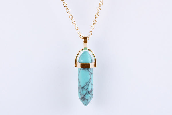 Turquoise Point Necklace