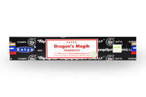Dragon's Magik Incense is an enchanted blend of mysterious fragrances that evoke a sense of power and mystery. Perfect for those who seek to tap into the ancient magic of dragons, it creates a mystical and otherworldly atmosphere that ignites the imagination.
