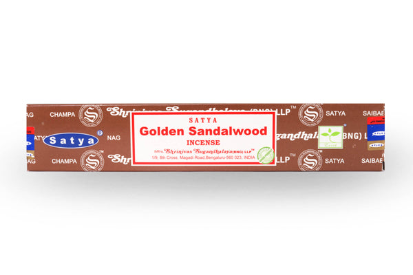 Made from pure sandalwood, this incense is renowned for its calming and soothing properties and has been used for centuries in spiritual and religious practices. The gentle fragrance of Golden Sandalwood Incense is perfect for creating a peaceful and serene atmosphere in any room, whether you're meditating, practicing yoga, or simply looking to unwind after a long day.